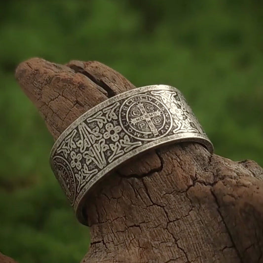 Saint Benedict Medal Ring